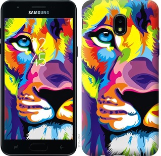 

Чехол Разноцветный лев для Samsung Galaxy J3 2018 669778