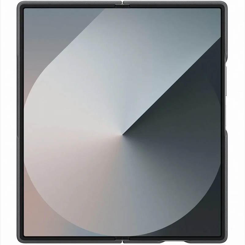 Фото Кожаный чехол Leather Case (AAA) для Samsung Galaxy Z Fold7 (Gray) на vchehle.ua