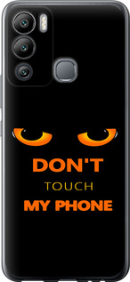 Чохол Don't touch the phone на Infinix Hot 12i