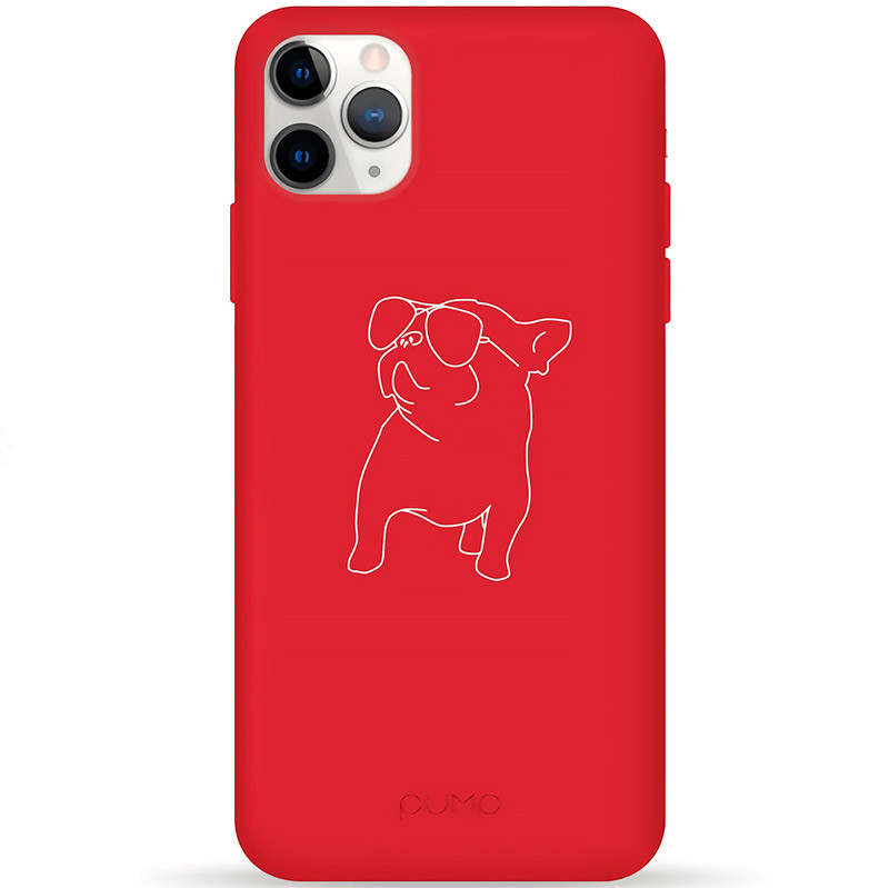 Чехол Pump Silicone Minimalistic для Apple iPhone 11 Pro (5.8") (Pug With)