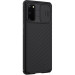 Фото Карбоновая накладка Nillkin Camshield (шторка на камеру) для Samsung Galaxy S20 (Черный / Black) в магазине vchehle.ua