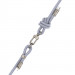 Фото Дата кабель-шнурок Hoco GH7 Elegant Type-C to Lightning (1.8m) (Denim Blue) в маназині vchehle.ua