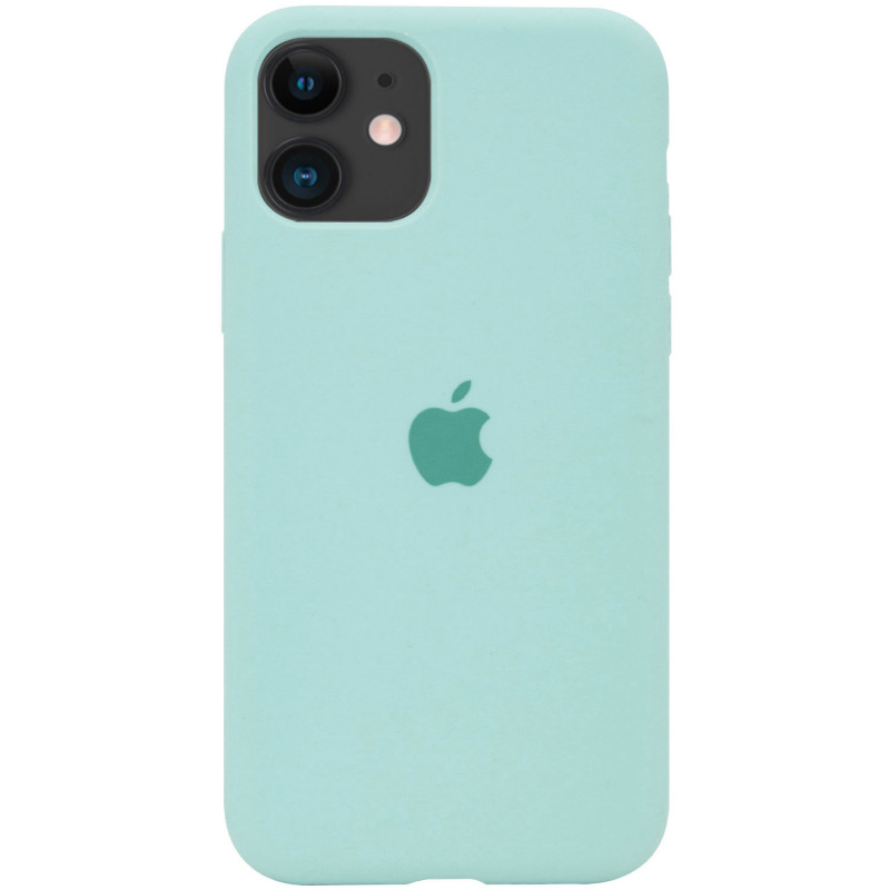 Чохол Silicone Case Full Protective (AA) на Apple iPhone 11 (6.1") (Бірюзовий / Turquoise)