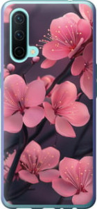 Чехол Пурпурная сакура для OnePlus Nord CE