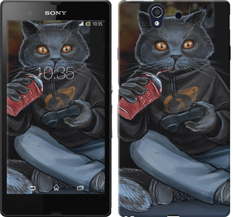 

Чохол gamer cat на Sony Xperia Z C6602 635448