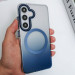Чехол TPU+PC Phantom with Magnetic Safe для Samsung Galaxy S25 (Blue) в магазине vchehle.ua