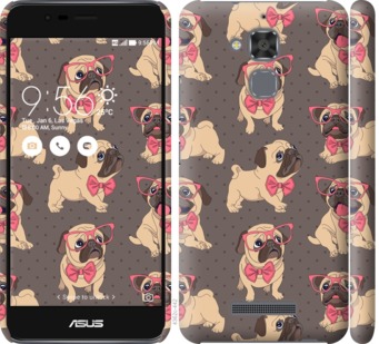 

Чехол мопсики 2 для Asus Zenfone 3 Max ZC520TL 731733