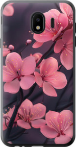 Чехол Пурпурная сакура для Samsung Galaxy J4 2018