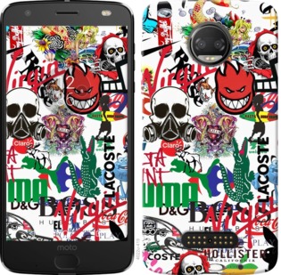 

Чохол Many different logos на Motorola Moto G5 PLUS 702038