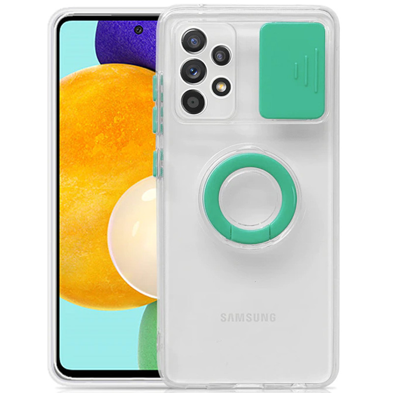 

Чехол Camshield ColorRing TPU со шторкой для камеры для Samsung Galaxy A32 4G (Мятный) 1162255