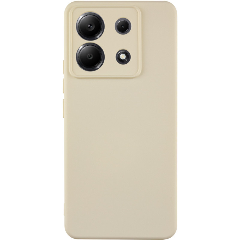 Чохол Silicone Cover Lakshmi Full Camera (AA) на Xiaomi Poco X6 / Note 13 Pro 5G (Пісочний / Sand)