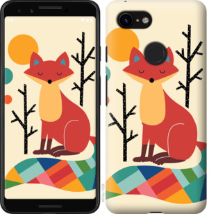 

Чехол Rainbow fox для Google Pixel 3a 876007