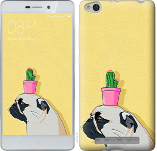 

Чехол Мопс с кактусом для Xiaomi Redmi 3 795695