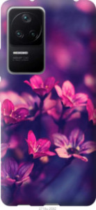 Чехол Пурпурные цветы для Xiaomi Redmi K40S