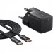 Фото СЗУ Baseus GaN5 Fast Charger (mini) PD25W (1USB-C) + кабель Type-C to Type-C (P10110909113) (Cluster Black) на vchehle.ua