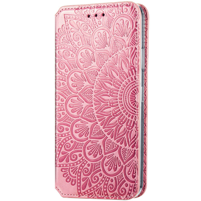 

Кожаный чехол книжка GETMAN Mandala (PU) для Samsung Galaxy M51 (Розовый) 1093993