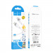 Фото Дата кабель Hoco X109 Energy silicone Type-C to Lightning (1m) (White) на vchehle.ua