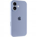 Чохол Silicone Case Full Camera Protective (AA) на Apple iPhone 16 (6.1") (Блакитний / Lilac Blue)