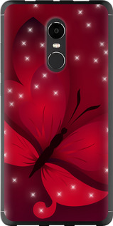 Чехол Лунная бабочка для Xiaomi Redmi Note 4X