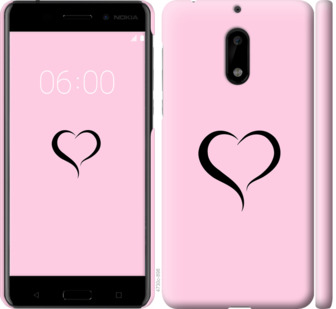 

Чехол Сердце 1 для Nokia 6 899734