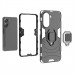 Фото Ударопрочный чехол Transformer Ring for Magnet для Xiaomi Poco X7 Pro (Черный / Soul Black) в магазине vchehle.ua