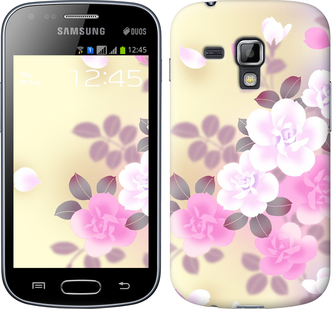

Чехол Японские цветы для Samsung Galaxy S Duos s7562 189201