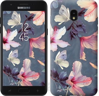 

Чехол Нарисованные цветы для Samsung Galaxy J7 2018 670833