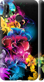 

Чехол Абстрактные цветы для Huawei P20 Lite 982748