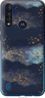 

Чохол Ночь золотые звезды для Motorola G8 Power Lite 1406491