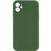 Уценка Чехол Silicone Case Lakshmi Square Full Camera для Apple iPhone 11 (6.1") (Эстетический дефект / Зеленый / Army green)