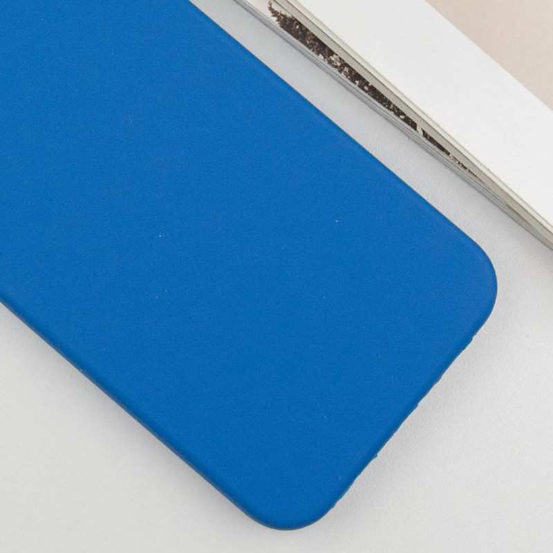 Фото Чохол Silicone Cover Lakshmi Full Camera (AA) на Samsung Galaxy A36 5G (Синій / Navy blue) в маназині vchehle.ua