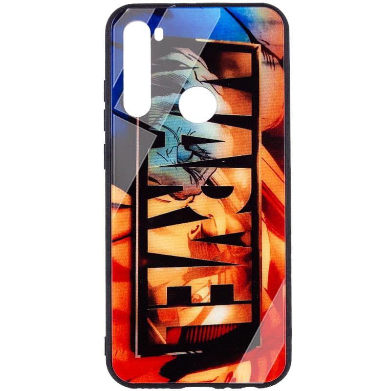 TPU+Glass чехол Diversity для Xiaomi Redmi Note 8T (Marvel)