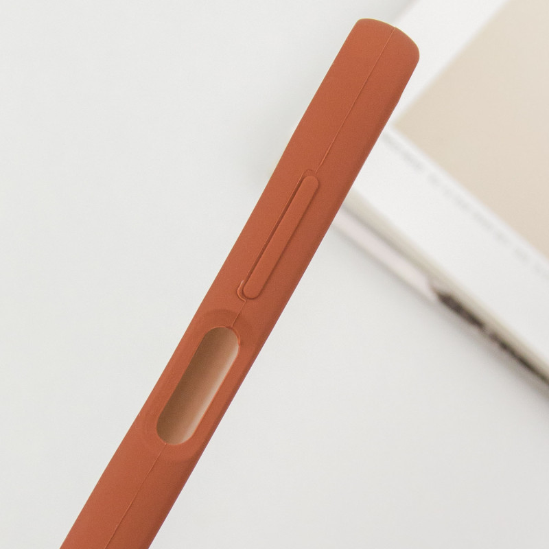 Купити Чохол Silicone Cover Lakshmi Full Camera (AA) на Samsung Galaxy A14 4G/5G (Коричневий / Brown) на vchehle.ua