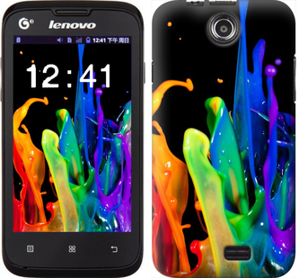 

Чохол бризки фарби на Lenovo A300 381271