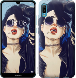 

Чохол Дівчина на стилі на Huawei Y6 2019 710811
