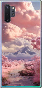 Чехол Розовые облака для Samsung Galaxy Note 10 Plus