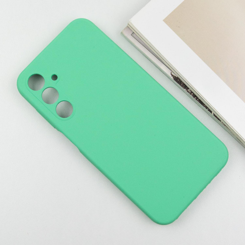 Фото Чохол Silicone Cover Lakshmi Full Camera (AA) на Samsung Galaxy A25 5G (Ментоловий / Mint) в маназині vchehle.ua