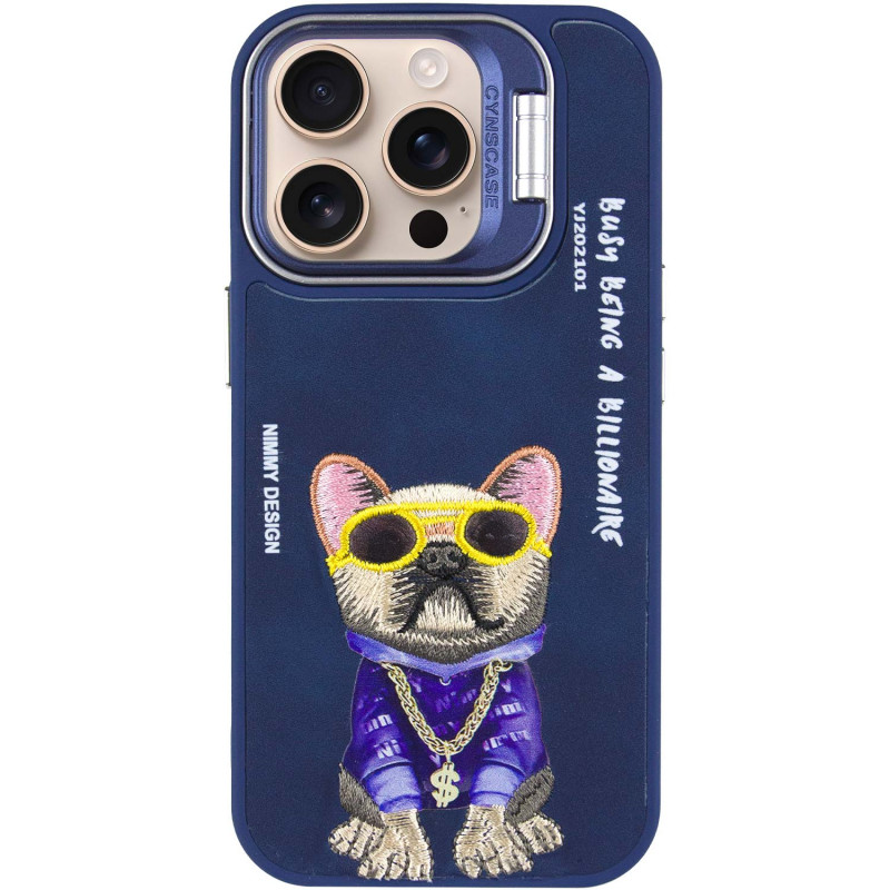 Фото TPU+PC чехол Friends для Apple iPhone 16 Pro (6.3") (Blue Dog) на vchehle.ua