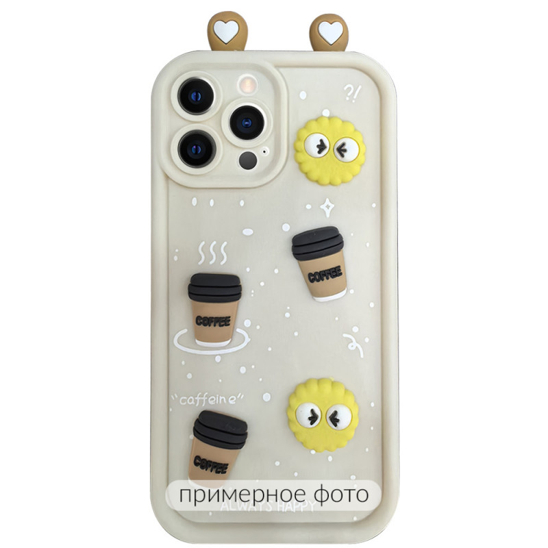 Чохол TPU Toys Case with Ears на Xiaomi Redmi 13C (Sand)