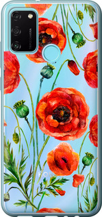 

Чохол Намальовані маки на Huawei Honor 9A 1633996