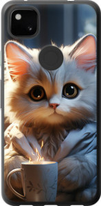 Чохол White cat на Google Pixel 4A