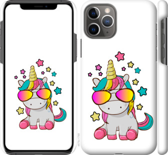

Чехол Единорог в очках для iPhone 11 Pro 911501