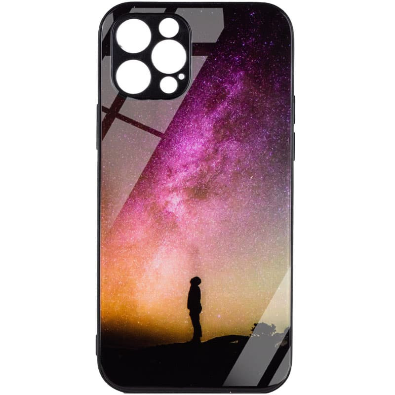 TPU+Glass чохол Diversity на Apple iPhone 12 Pro (6.1") (Solitude)