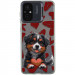 TPU+PC чохол TakiTaki Love magic glow для Xiaomi Redmi 12C (Lovely dog / Black)