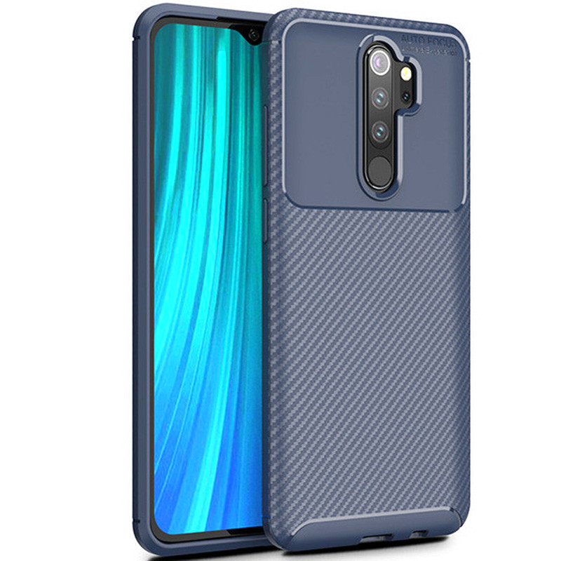 

TPU чохол iPaky Kaisy Series на Xiaomi Redmi Note 8 Pro (Синій) 766910