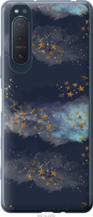 

Чехол Ночь золотые звезды для Sony Xperia 5 II 1406082