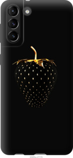 Чехол Черная клубника для Samsung Galaxy S21 Plus
