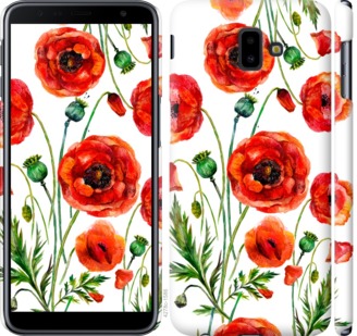 

Чохол Намальовані маки на Samsung Galaxy J6 Plus 2018 743831