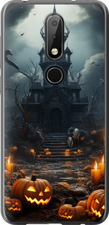 

Чохол Похмурий будинок на Nokia 6.1 Plus 1640514