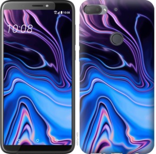 

Чехол Узор воды для HTC Desire 12 Plus 752427